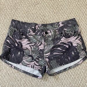 Hurley Board Shorts - Size 30 - Pink & Green